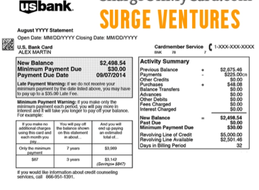 You are currently viewing What Is Surge Ventures Charge On Credit Card?